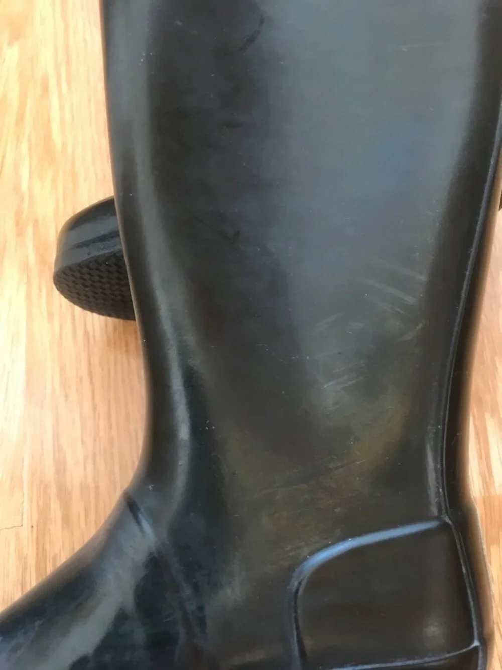 Hunter Kids Original Gloss Rain Boots in Black Size Girls 2